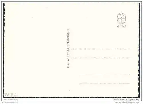 Berlin - Mehrbild vom Sep. 1961 - Bernauerstrasse - Sebastinstrasse - Wilhelmstrasse - Mauer - Sektorengrenze
