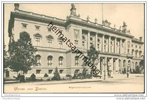 Gruss aus Berlin-Mitte - Abgeordnetenhaus um 1910