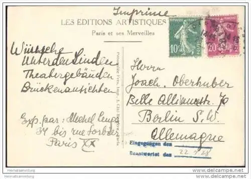 Paris - L'Avenue de L'Opéra - Busse