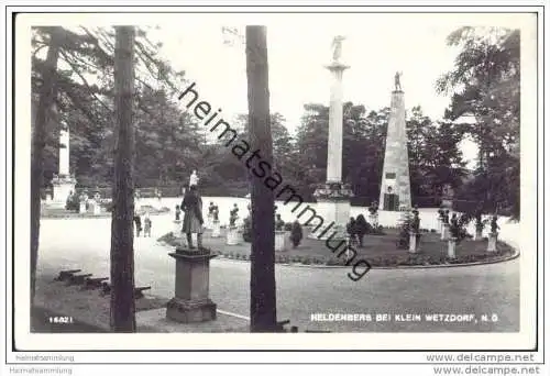 Heldenberg bei Kleinwetzdorf - Foto-AK