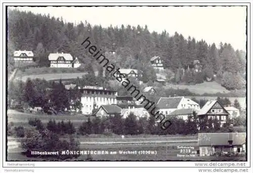 Mönichkirchen am Wechsel - Foto-AK