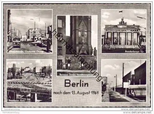 Berlin nach dem 13.August 1961