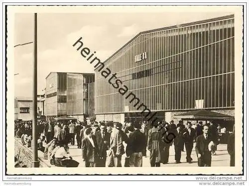 Hannover - Messegelände - Foto-AK Grossformat 50er Jahre