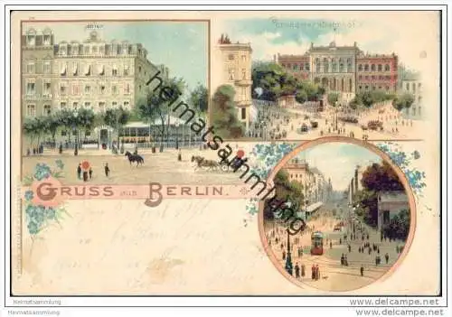 Berlin-Mitte - Gruss aus Berlin - Potsdamer Bahnhof - Josty &amp; Co