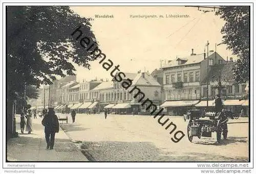 Hamburg-Wandsbek - Hamburgerstrasse - Lübeckerstrasse - Milchwagen