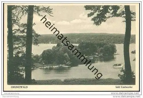 Berlin-Grunewald - Insel Lindwerder