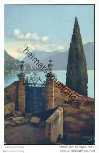 Lago di Lugano Castagnola - Feldpoststempel Bataillon Nr. 40