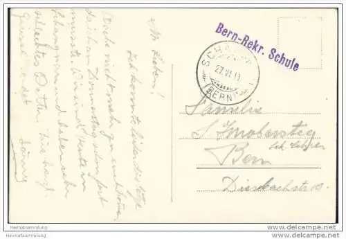 Hohgant (2203m) - Stempel: Bern-Rekruten Schule