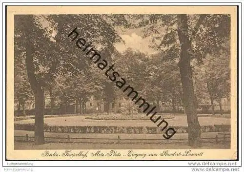 Berlin-Tempelhof - Metz-Platz - Eingang zum Standort Lazarett