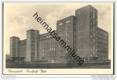 Berlin-Siemensstadt - Rundfunkwerk