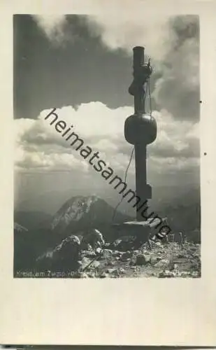 Kreuz am Zugspitz-Ostgipfel - Verlag Hans Huber München