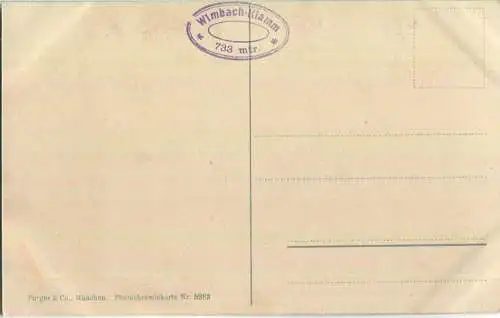 Watzmann mit Venediger und Grossglockner - Verlag Purger & Co. München