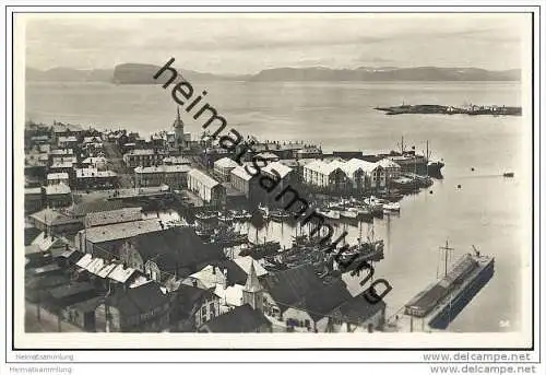 Hammerfest - Gesamtansicht - Foto-AK 30er Jahre