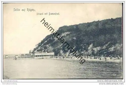 Sellin auf Rügen - Strand mit Damenbad