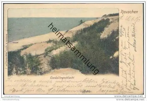 Ostseebad Rauschen (Swetlogorsk) Cordollingschlucht