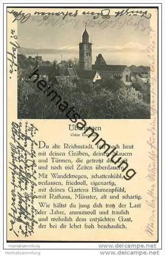 88662 Überlingen - Panorama - Gedicht von Oskar Eisenmann