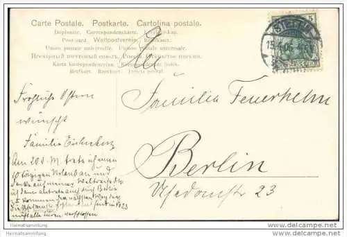 Huhn - Küken - signiert Aug. Müller München