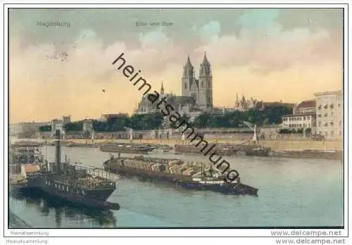 Magdeburg - Elbe und Dom