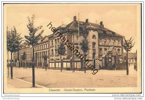 Chemnitz - Ulanen-Kaserne - Planitzstrasse