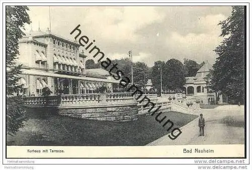 Bad Nauheim - Kurhaus mit Terrasse