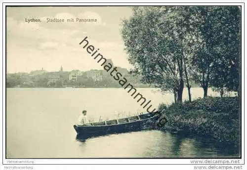 Lychen - Stadtsee mit Panorama