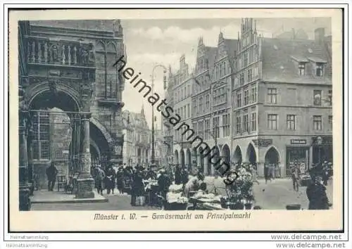 Münster - Gemüsemarkt am Prinzipalmarkt