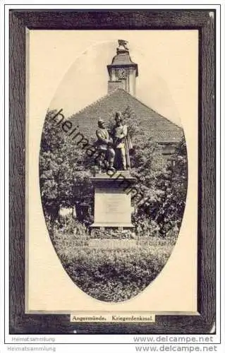 Angermünde - Kriegerdenkmal - Feldpost