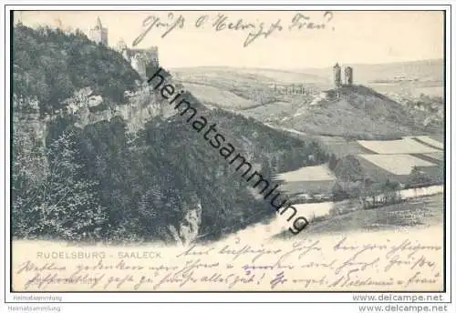 Rudelsburg und Saaleck