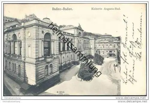 Baden-Baden - Kaiserin Augusta Bad