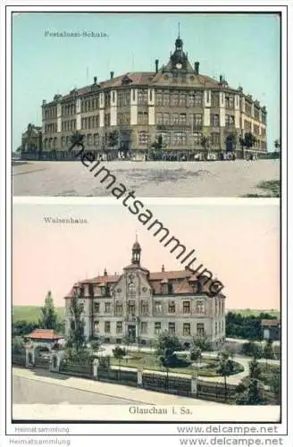 Glauchau - Pestalozzi-Schule - Waisenhaus