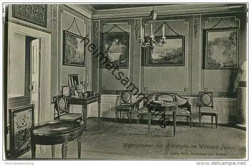 Weimar -Wittumspalais - Wohnzimmer der Herzogin