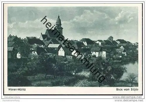 Waren-Müritz - Blick vom Stüde