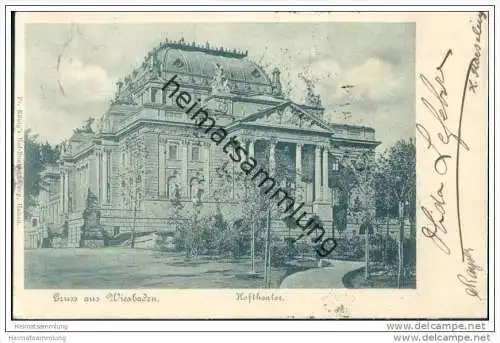 Wiesbaden - Hoftheater
