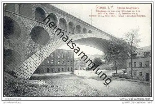 Plauen i.V. - Friedrich August-Brücke