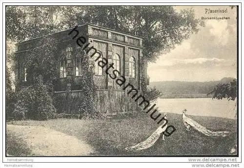 Berlin-Wannsee - Pfaueninsel - Borkenhäuschen