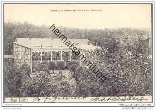 Bad Polzin - Friedrich-Wilhelms-Bad mit Garten (Teilansicht)