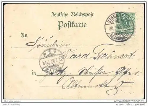 Gruss aus Sternberg (Neumark) - Totalansicht - Strassenansicht - Rathaus