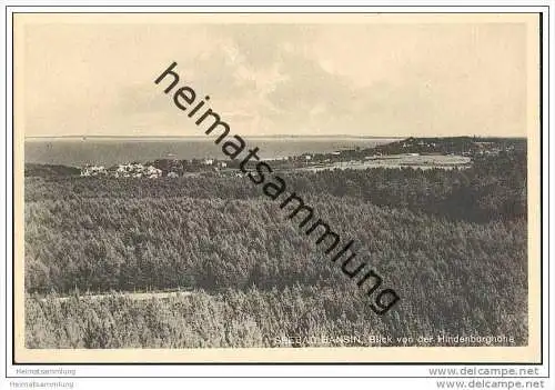 Bansin auf Usedom - Blick von der Hindenburghöhe