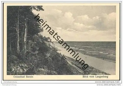 Bansin auf Usedom - Blick vom Langenberg