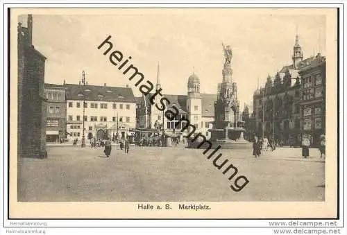 Halle an der Saale - Marktplatz