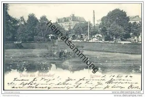 Gruss aus Berlin-Zehlendorf - Dorfaue