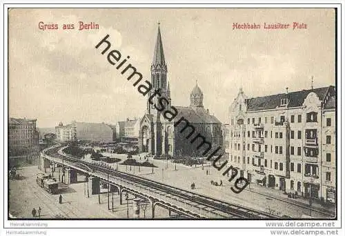 Berlin - Kreuzberg - Hochbahn Lausitzer Platz