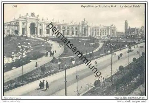 Brüssel - Ausstellung 1910 - Le Grand Palais