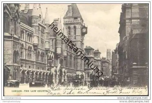 London - The Law Courts