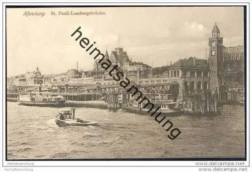 Hamburg - St. Pauli - Landungsbrücken
