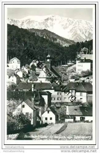 Grünbach am Schneeberg - Foto-AK