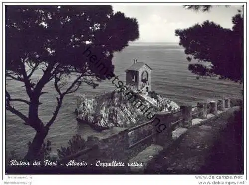 Alassio - Cappelletta votiva - vera Fotografia ca. 1960