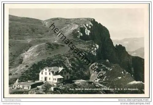 Rax - Habsburghaus mit Gamseck - Foto-AK