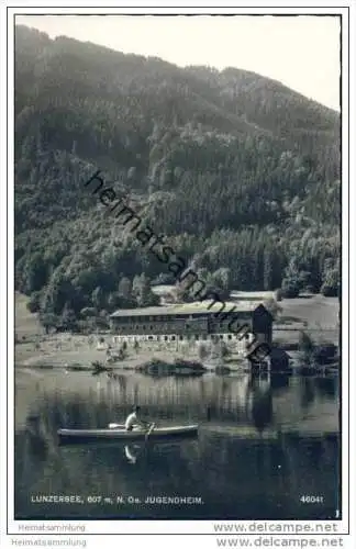 Lunzersee - Jugendheim - Foto-AK