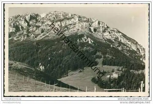 Sparbacherhütte am Schneeberg - Foto-AK